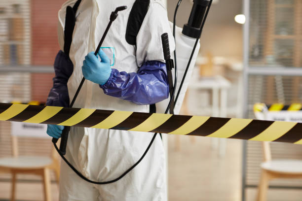 Professional Biohazard technician working in Somerset, TX